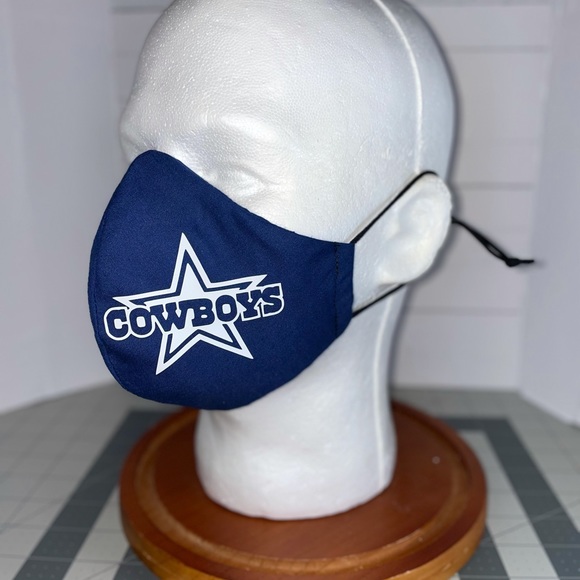 Dallas Cowboys face mask - Picture 1 of 6